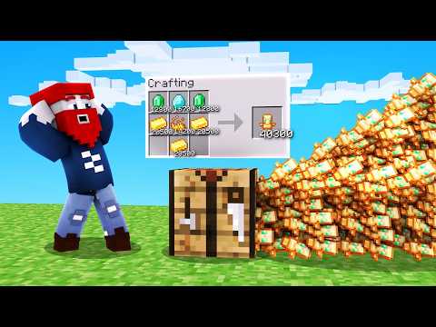 MINECRAFT, aber mit UNENDLICHEN BLÖCKEN! (Film)