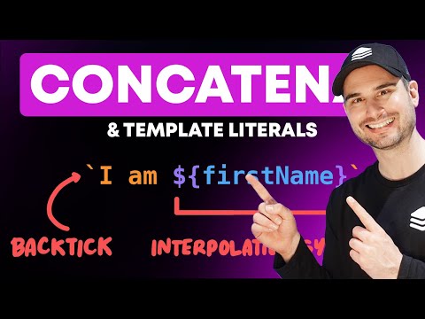 Working with Strings in JavaScript - Concatenation & Template Literals Explained