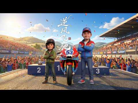 《逆风飞驰》Ai动漫微电影——致敬张雪