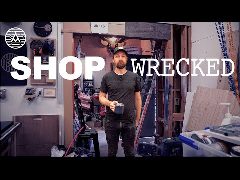 My shop setup is WRONG, so I tore it apart...