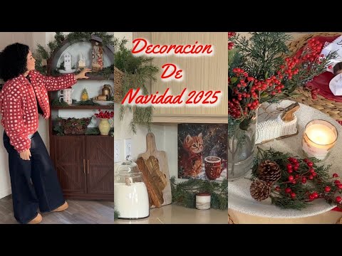 Christmas 2025 Decorating the Dining Room and Kitchen | Sandy Bella