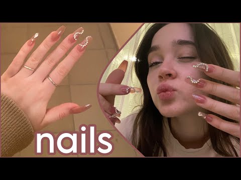 накладные ногти с алика лучшее что могли придумать люди / как я ношу их по 3 недели?