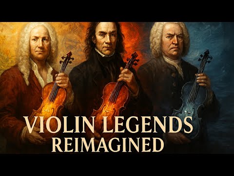 Vivaldi, Paganini & Bach | Violin Legends Reimagined 🔥🎻