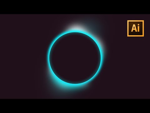 The EASIEST Way To Design A Breathtaking Eclipse In Illustrator