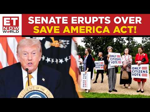 US Senate Debate Turns UGLY Over Trump's SAVE America Act | Voter Fraud | Voter ID