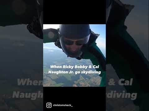 Ricky Bobby Goes Skydiving