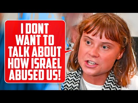 GRETA THUNBERG SPEAKS TO REPORTERS AFTER BEING RELEASED FROM ISRAELI PRISON!