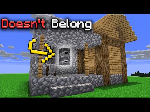 Can I trick my Friends with these FAKE Minecraft Structures?