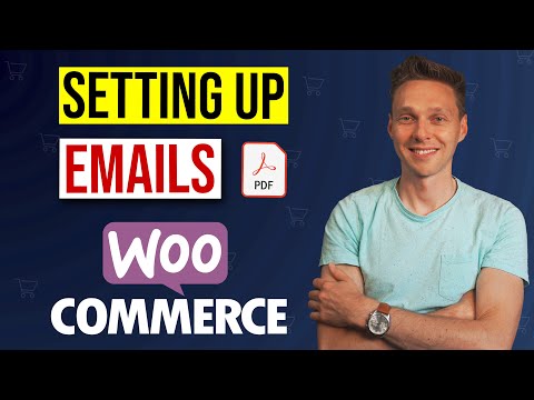 Set up Emails and PDF invoices in WooCommerce | Packing slips included!