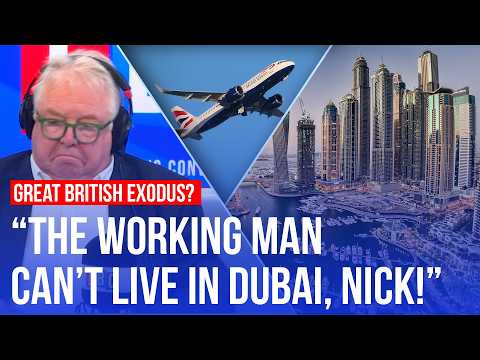 Shock data reveals hundreds of thousands of Brits are leaving UK | LBC Callers