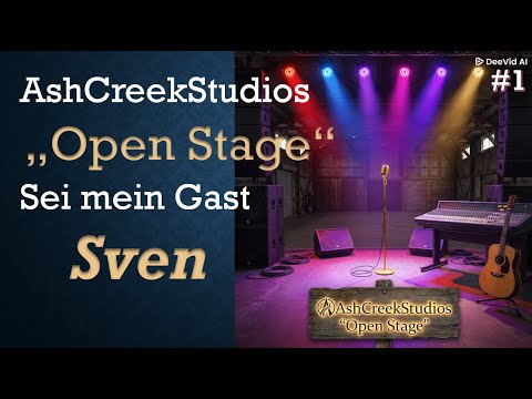 Open Stage Nr.1 mit Sven | wir plaudern über Gear, Gitarren u.v.m.