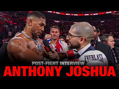 Anthony Joshua Post-Fight Interview After Defeating Jake Paul: What Did He Say?!