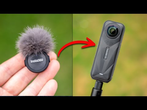 Insta360 Mic Air - External microphone for the Insta360 X5 without an extra receiver // Introduct...