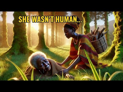 She Helped an Old Woman… But Something About Her Wasn’t Human.”