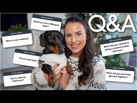 Answering YOUR Questions About Me! YouTube as a job, wedding plans, growing up in Asia | Q&A
