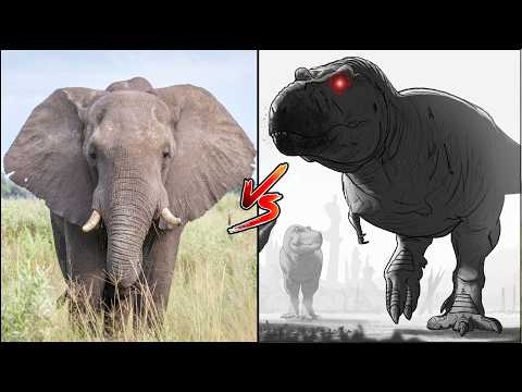 African Elephant vs Tyrannosaurus rex Was NEVER Close