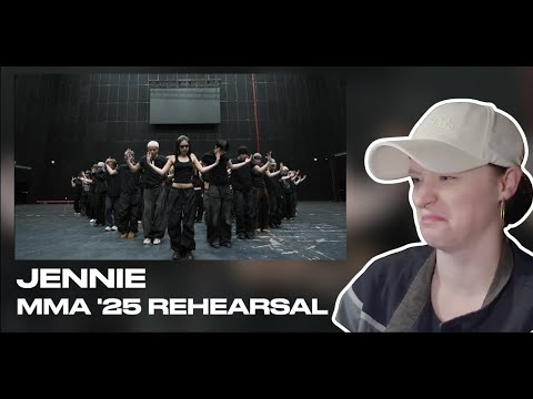 CHOREOGRAPHY REVIEW TO JENNIE'S 2025 MMA PERFORMANCE REHEARSAL