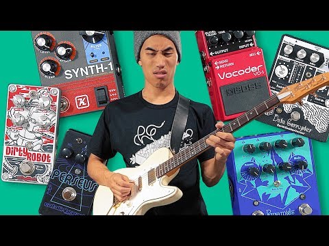 Testing 10 world record breaking guitar pedals!