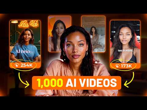 I Generated 1,000 AI Videos of myself from ONE Image (Full Workflow)