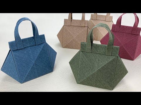 Gift Wrapping Bag｜Origami Paper Bag｜DIY Craft Tutorial