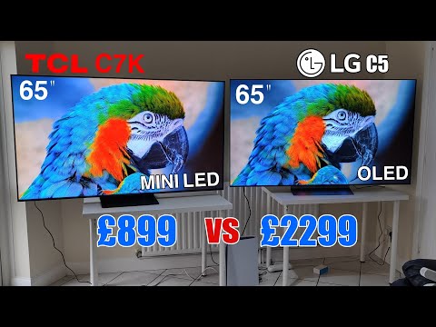 TCL C7K vs LG C5: Which 65" TV is Best for You? (Mini LED vs OLED)