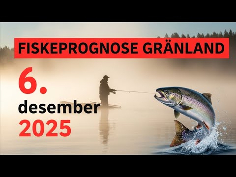 PROGNOSE FOR FISKE PÅ GRØNLAND 6. DESEMBER 2025: Klar til en kald fangst!