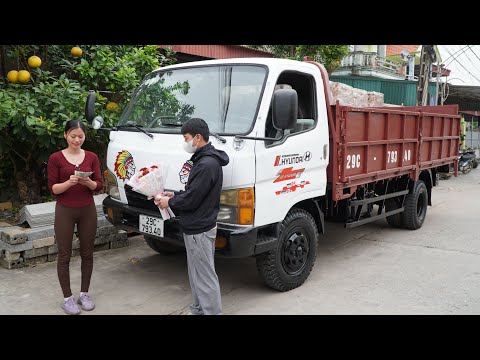 Genius Girl's Challenge: Completely Restore a Hyundai Truck (8000kg) and Sell It to a Brick Factory.