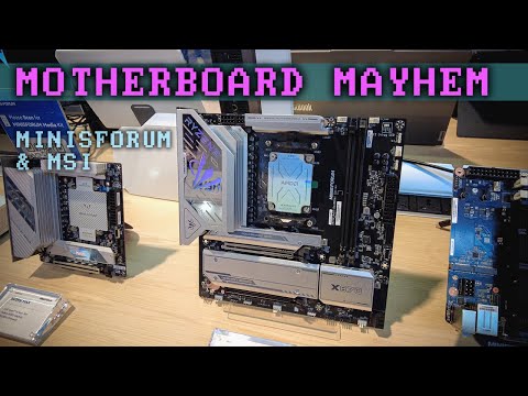 Motherboard Madness: Minisforum, MSI, & More - Featuring Laurent