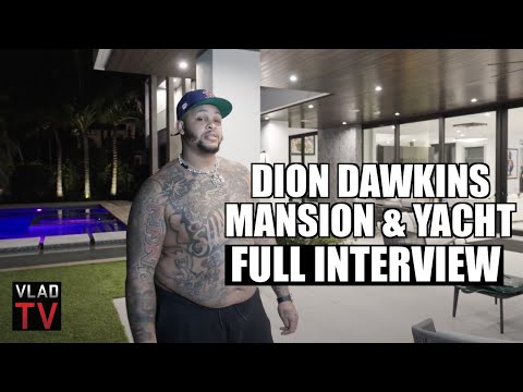 Dion Dawkins Shows His $18M Miami Mansion & $1M Yacht (Full Interview)