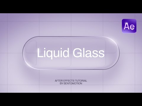 How to Create Apple Liquid Glass UI in After Effects + 12 Free Animations!