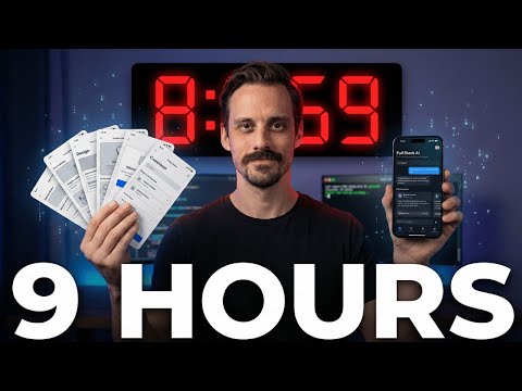 I turned 7 screenshots into a full-stack AI app in 9 hours