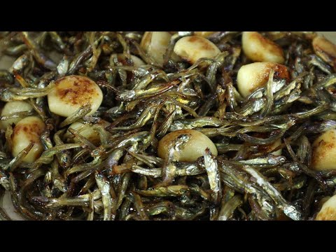 함바집 간장멸치볶음 딱딱해지지 않게, 바삭하게 만드는 법