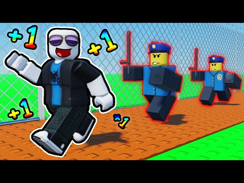 Every Second +1 SPEED to escape Roblox prison...