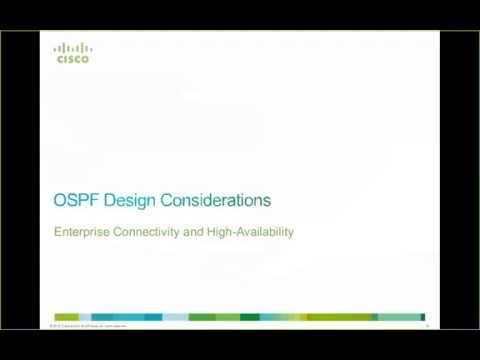 thinQtank Learning CCDP Training Camp - Enterprise Connectivity and High-Availability (OSPF Design)