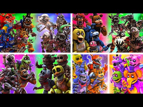 [SFM FNaF] Top 5 BEST FNaF vs Fight Animations