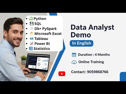 What is Data Analyst || Data Analyst  Online training in India (English)