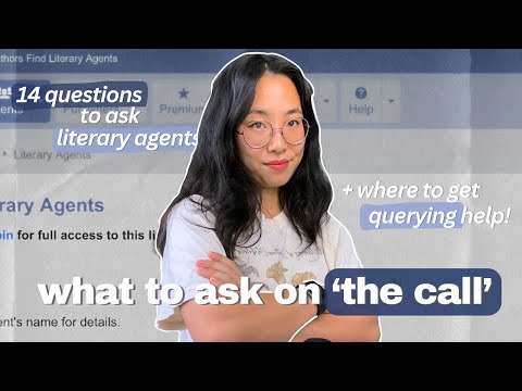 🍋 questions to ask a literary agent on “the call“ // querying tips