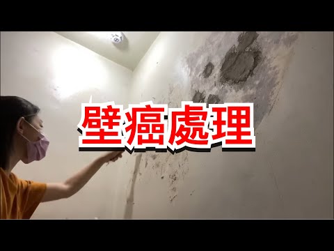 DIY樂土處理牆面壁癌