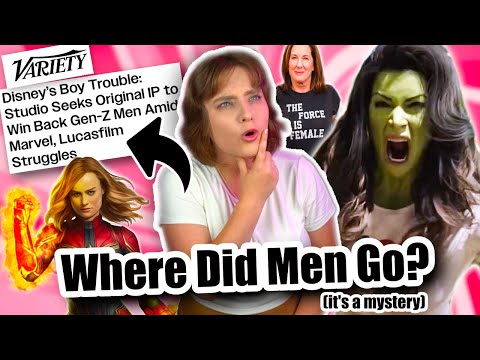 Disney Says They LOST Young Male Audience and Want Them Back!