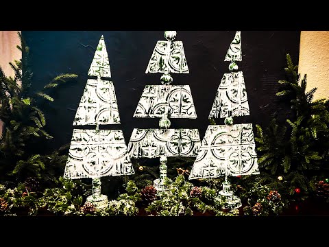 YOU Can Make Stunning Holiday Decor With Dollar Tree Tiles