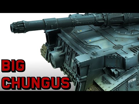 Kitbashing a HUGE CUSTOM Tank