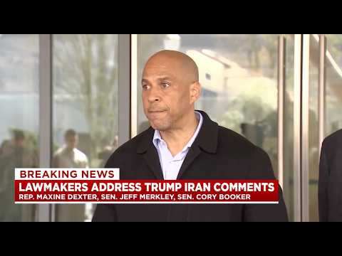 Cory Booker condemns Trump's Iran Threats and calls out GOP failures