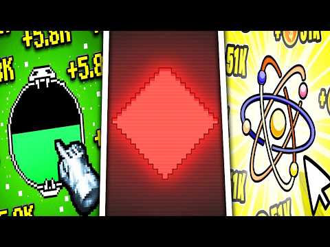 I played the best clicker games on the internet