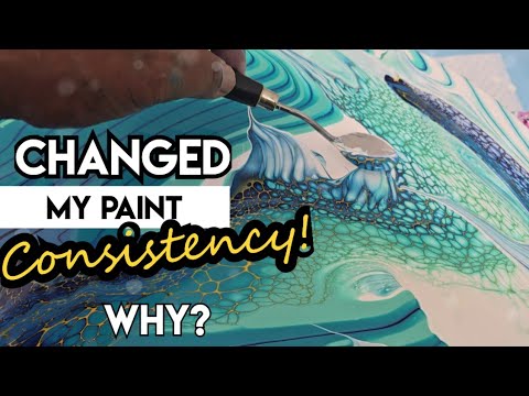 Euphoric Ocean Blues 🌊 I CHANGED MY PAINT CONSISTENCY!! Why?