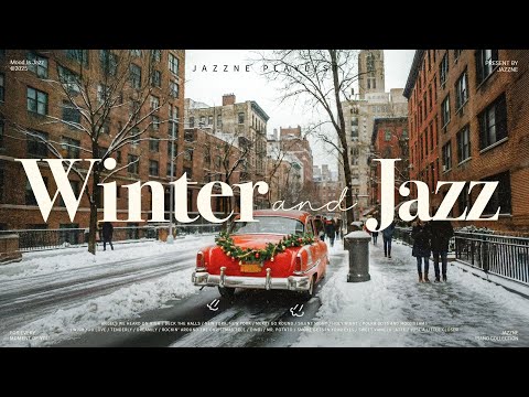 Playlist | 뉴욕의 길거리, 포근한 감성이 물드는 겨울 감성 재즈 🚗🎄| 따뜻하고 부드러운 감성 크리스마스 재즈 | 매장☕️| Relaxing Jazz Music