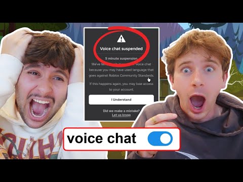 ROBLOX VOICE CHAT WON'T STOP BANNING US 😭 (ft. Scott Kress)