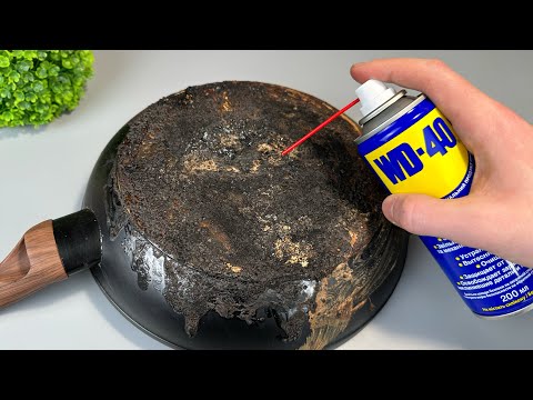 Apply this to an Old Burnt Pan and be Amazed at the Results! Simple Way that Works!