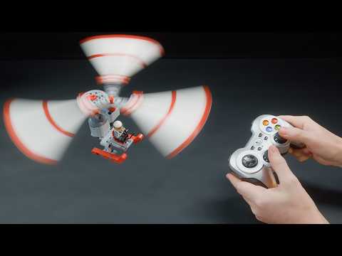 #DIY Remote-Controlled #LEGO #Helicopter - LEGO Technic Experiments