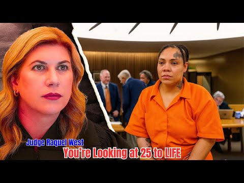 “‘You’re Looking at 25 to LIFE!’ – Judge Raquel West UNLOADS on Defendant”