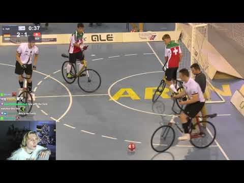 xQc gets Entertained watching Weird Sports